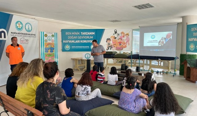 Koruma altındaki çocuklar hayvan dostlarıyla harika bir gün geçirdi