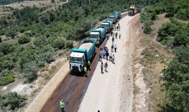 Manisa Büyükşehir asfaltta 300 kilometreyi aştı, hedef 750