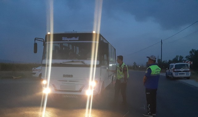 Manisa'da Korsan Taşımacılığa Sıkı Denetim