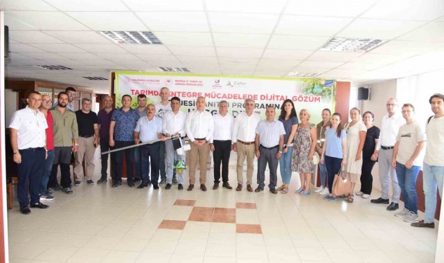 Manisa'da tarım arazileri zararlılardan 'dijital tuzak' ile korunacak