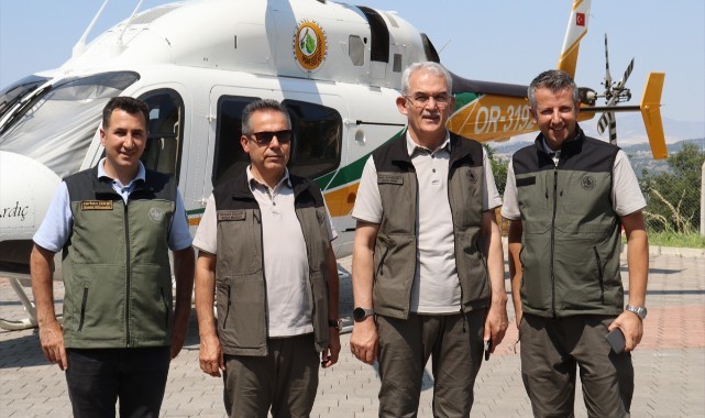 Orman Genel Müdürlüğü ekipleri yangınlara karşı Ege ve Akdeniz'de teyakkuzda