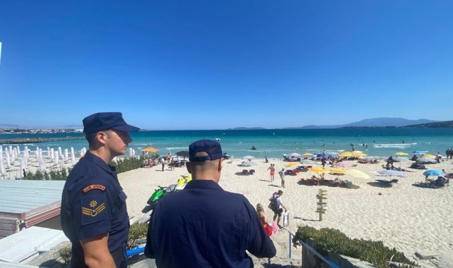 Sahil Güvenlik'ten İzmir plajlarında denetim