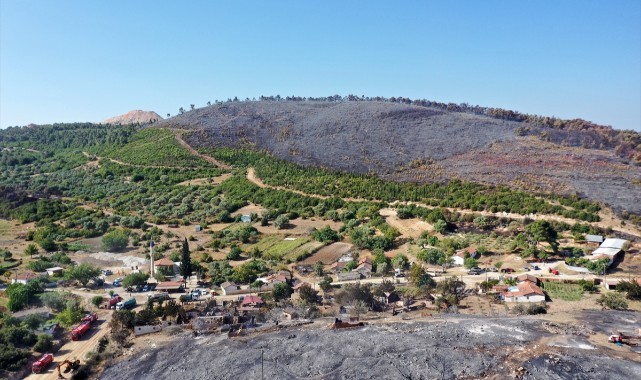 Saruhanlı'daki orman yangınına ilişkin 1 kişi tutuklandı