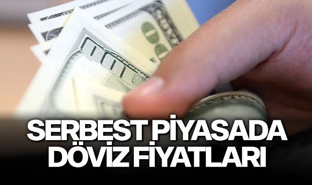 Serbest piyasada döviz fiyatları