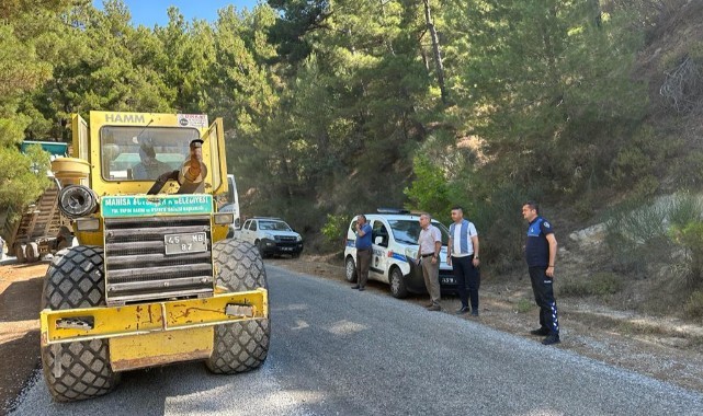 Soma’da 17 Mahalleyi Sevindiren Asfalt Çalışması