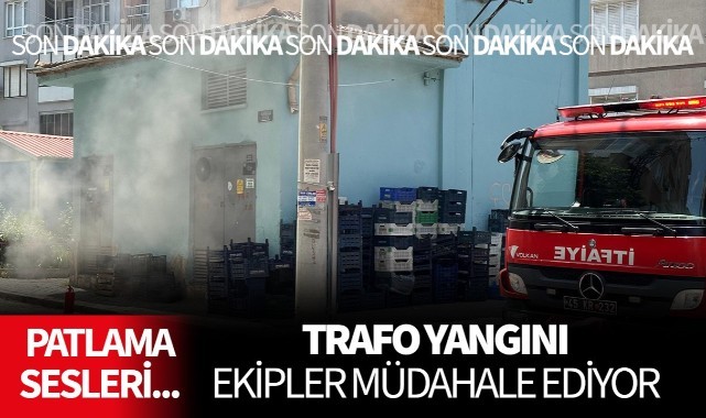 Trafoda art arda patlama sesleri