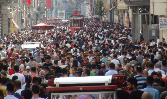 Türkiye, nüfus büyüklüğünde dünyada 18. sırada 