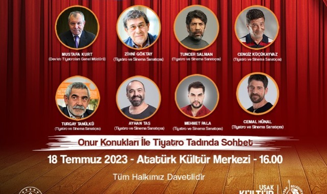 Uşak Belediyesi Uluslararası 5. Tiyatro Festivali başlıyor