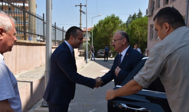 Vali Karadeniz, Soma İlçesini Ziyaret Etti