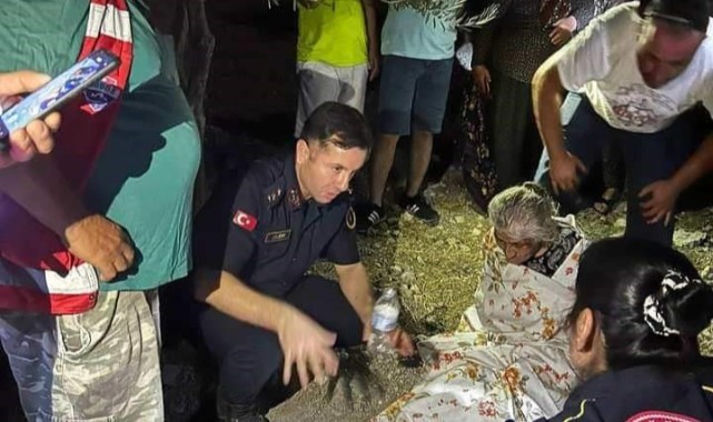  2 gündür aranan yaşlı kadın böyle bulundu
