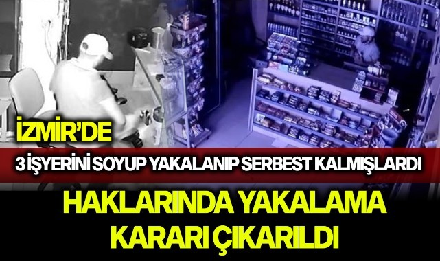 3 iş yerini soyup serbest kalan şüphelilere yakalama kararı