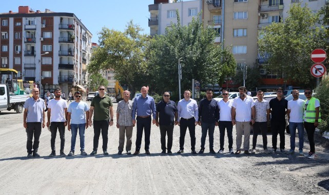 Avni Gemicioğlu Caddesi’nde 2. etap çalışmalar başladı