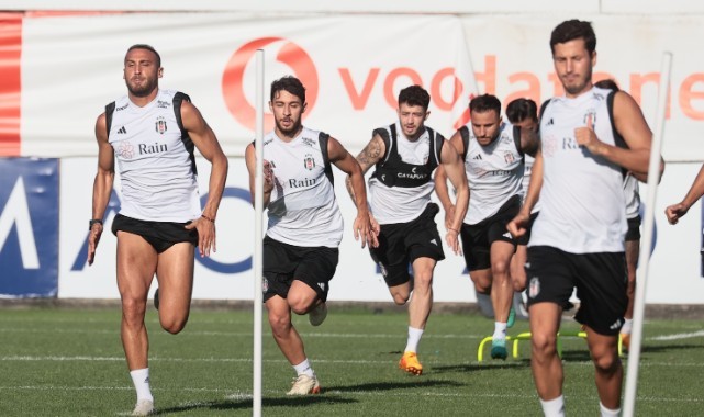 Beşiktaş, Neftçi Bakü maçı hazırlıklarını sürdürdü