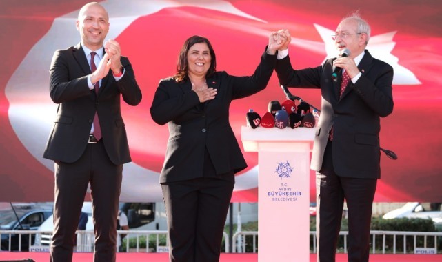 CHP Lideri Kılıçdaroğlu, Aydın Büyükşehir Belediye başkan adayını açıkladı
