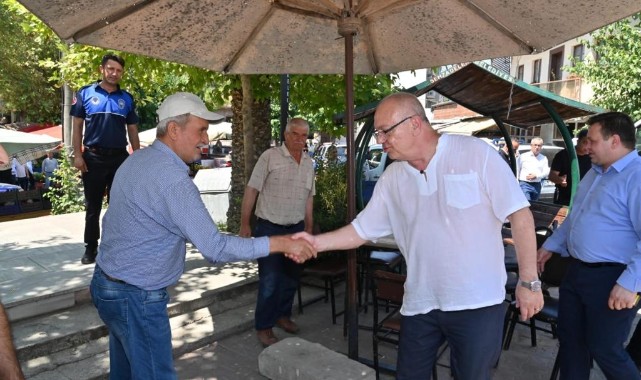Ergün Karaoğlanlı'da vatandaşları dinledi