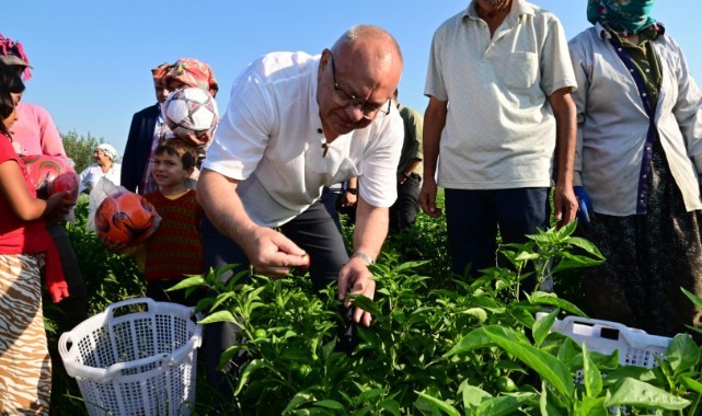 Ergün tarım emekçileriyle buluştu