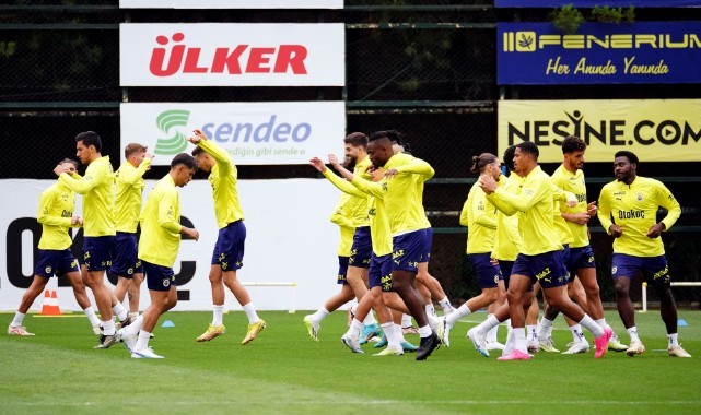 Fenerbahçe, Maribor maçı hazırlıklarını tamamladı