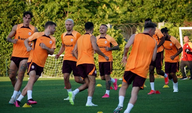 Galatasaray, Zalgiris maçı hazırlıklarını tamamladı
