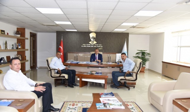 Genel Müdür Aslay Alaşehir Heyetini Ağırladı