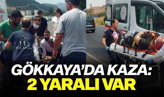 Gökkaya'da kaza: 2 yaralı 
