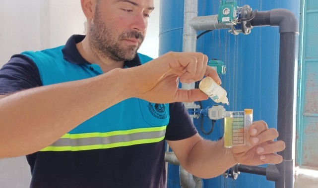 Gördes'te arıtma tesisindeki arıza giderildi 
