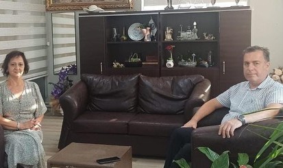 Kaymakam Kapankaya'dan İlçe Nüfus Müdürüne Ziyaret