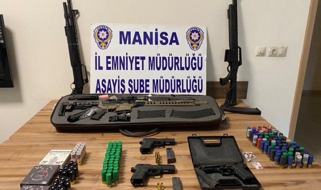 Manisa'da asayiş uygulaması: 5 gözaltı