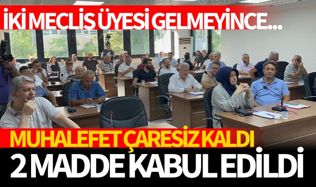 Meclis olağanüstü toplandı! 2 madde kabul edildi!