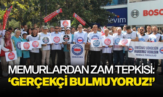 Memurlardan zam tepkisi: 'Gerçekçi bulmuyoruz'