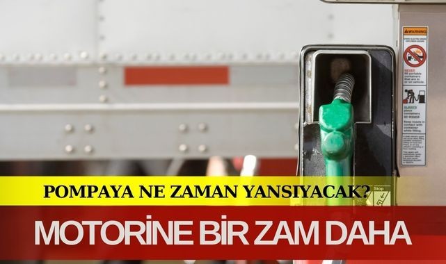 Motorine bir zam daha!