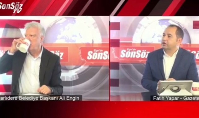 Narlıdere Belediye Başkanı canlı yayında beyin kanaması geçirdi 
