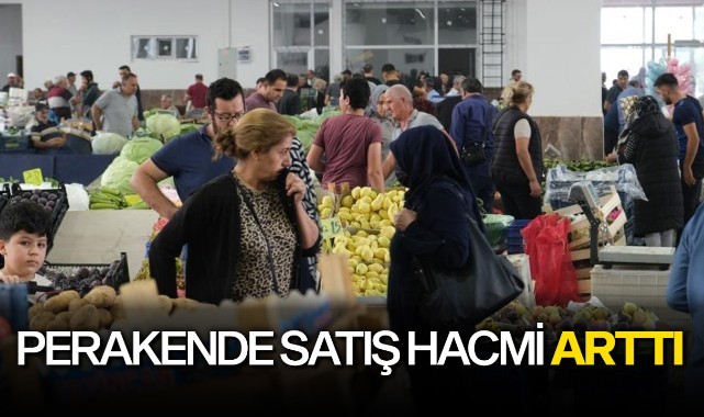 Perakende satış hacmi arttı