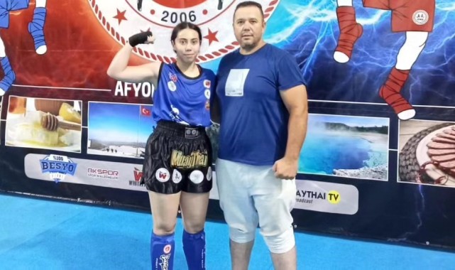 Salihlili genç sporcu, Muaythai Milli Takımı'na seçildi