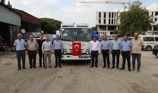 Şehzadeler Belediyesi temizlik filosuna takviye yaptı
