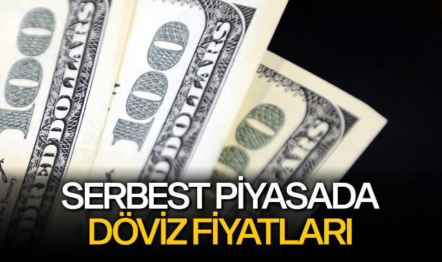 Serbest piyasada döviz fiyatları