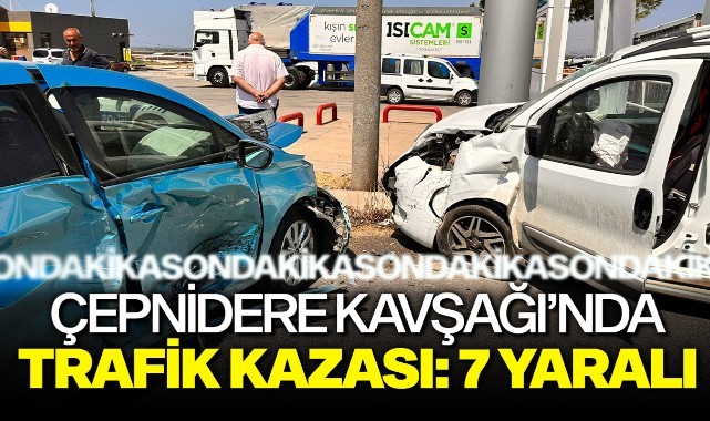 Son dakika! Çepnidere Kavşağı'nda trafik kazası: 7 yaralı