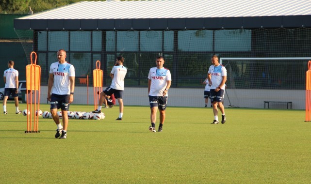 Trabzonspor, Antalyaspor maçının hazırlıklarını sürdürdü   
