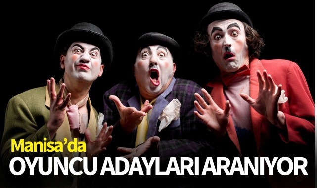 Yunusemre Kent Tiyatrosu oyuncu adaylarını arıyor