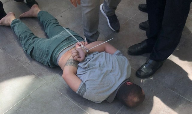 Zihinsel engelli kişinin ateş ettiği kadın yaralandı