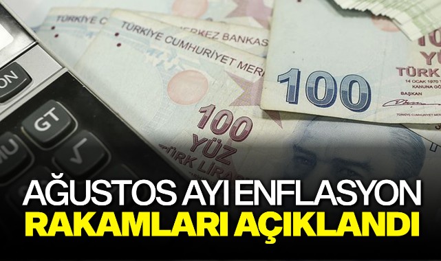 Ağustos ayı enflasyon rakamları açıklandı