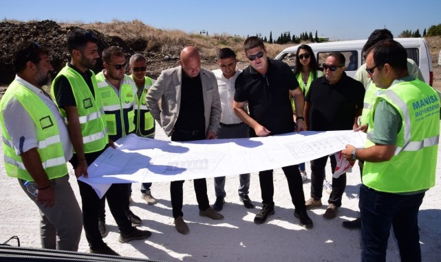 Akhisar'da yeni itfaiye amirliği için çalışmalar başladı