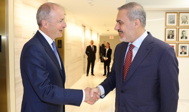 Bakan Fidan, İrlanda Dışişleri ve Savunma Bakanı Martin’le görüştü