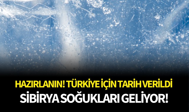 Hazırlanın! Sibirya soğukları geliyor: Türkiye için tarih verildi