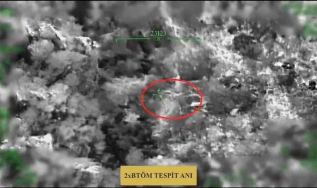 Irak'ın kuzeyinde 5 terörist etkisiz hale getirildi