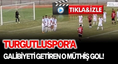 İşte Turgutluspor'a galibiyeti getiren o müthiş gol!