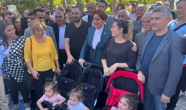 İYİ Parti Genel Başkanı Akşener, gazilerle bir araya geldi