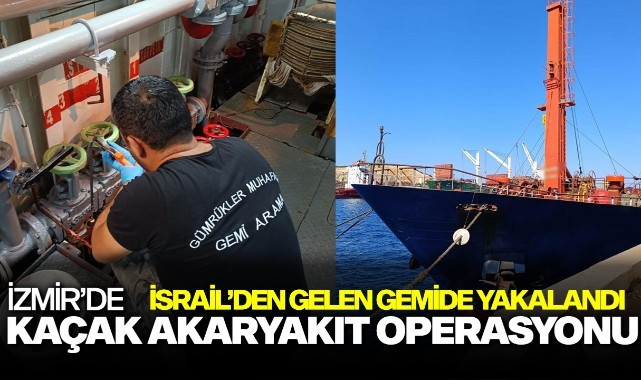 İzmir'de kaçak akaryakıt operasyonu!