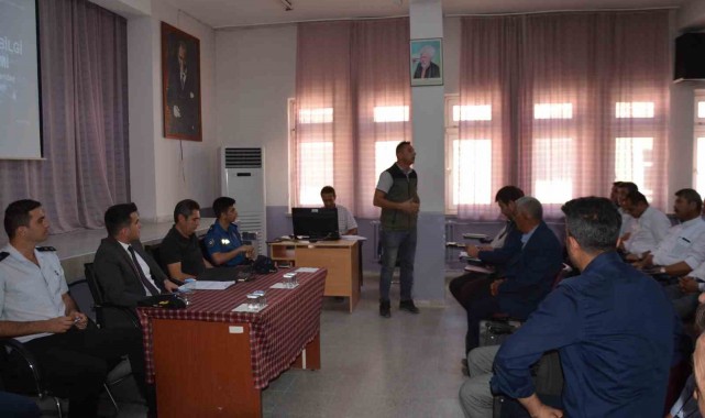 Kaymakam Okumuş muhtarları dinledi