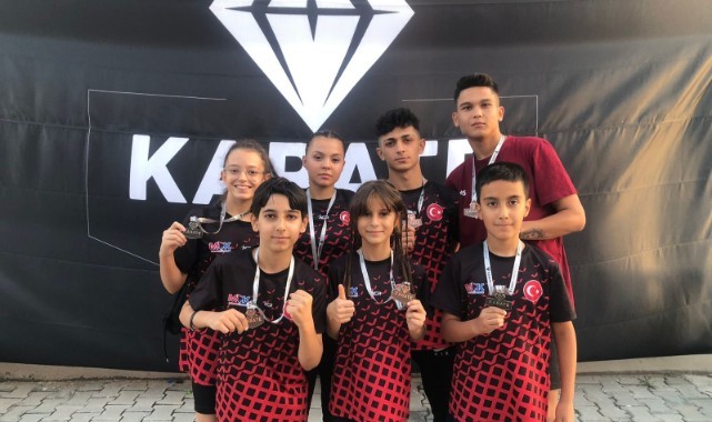Manisa BBSK'lı karatecilerden 7 madalya daha