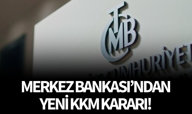Merkez Bankası'ndan yeni KKM adımı